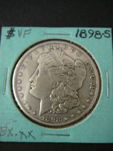 lot 65 image: 1898s Morgan Silver Dollar