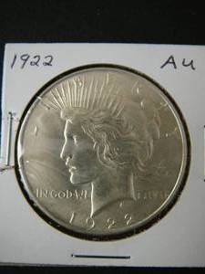 lot 68 image: 1922 Peace Silver Dollar