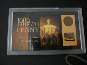 lot 78 image: 1909 VDB Penny