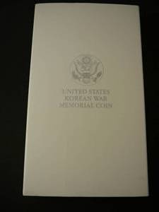 lot 111 image: 1991 US Korean War Memorial Coin Proof Silver Dollar