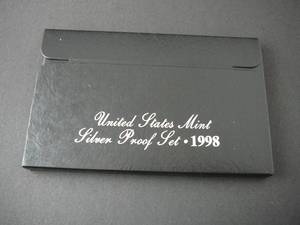 lot 112 image: 1998 US Mint Silver Proof Set Unopened