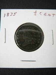 lot 133 image: 1835 Half Cent