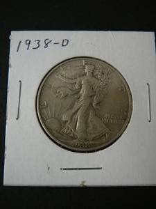 lot 134 image: 1938d Walking Liberty