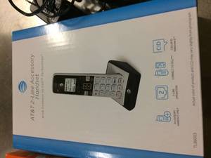 lot 17 image: AT&ampT Cordless Phones & Bluetooth Headset - Appear New