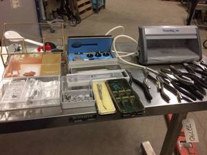 lot 27 image: Large Lot OF Eye Doctors Tools
