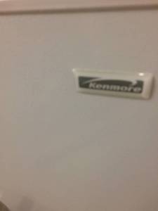 lot 38 image: Kenmore 564 Compact Refrigerator - Great Working Condition - Clean
