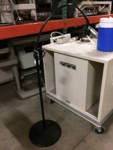 lot 91 image: Dazor ENT Medical Examination Floor Light - Excellent Condition
