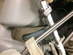 lot 87 image: Tilting Shower Chair Over The Commode Mobile Wheelchair
