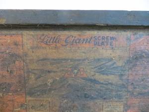 VINTAGE Little Giant Tap & Die Set in Wooden Box