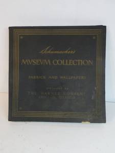 VINTAGE Schumachers Museum Collection Fabric & Wallpaper Sample Book