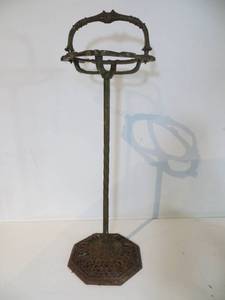 VINTAGE Metal Ashtray Stand