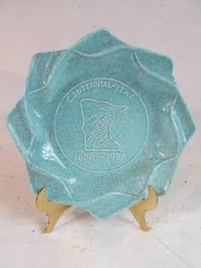 VINTAGE Red Wing Commemorative Centennial Ashtray