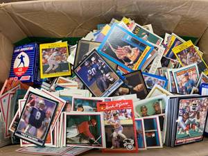 Giant Box (26 Pounds) Vintage Unsearched Sports Cards