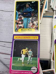 Large Lot of 1970s 1980s 1990s Baseball Cards
