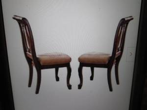 Set of 2 Harmony Cherry Side Chairs...