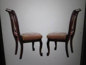 Set of 2 Harmony Cherry Side Chairs...