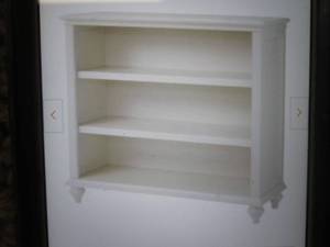 Hamilton Polar White Open 3-Shelf B...