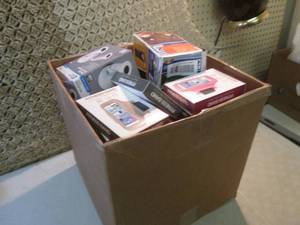 Box Full of Assorted Lighting and E...