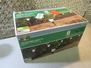 6-Pack Low Voltage Black Outdoor In...