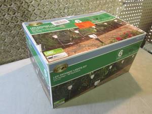 6-Pack Low Voltage Black Outdoor In...