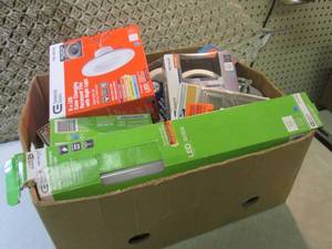 Box Full of Assorted Electrical and...