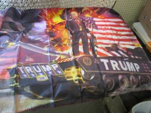 3 ft x 5 ft Trump on Tank Flag New ...