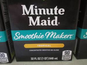 4 Minute Maid Smoothie Makers Tropi...