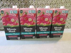4 Minute Maid Smoothie Makers Straw...