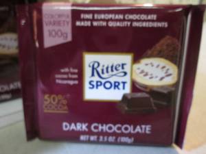 Box of 12 Ritter Sport Dark Chocola...