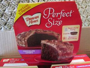 Duncan Hines Perfect Size Chocolate...