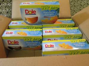 Dole Mandarin Oranges 4-Pack Snack ...