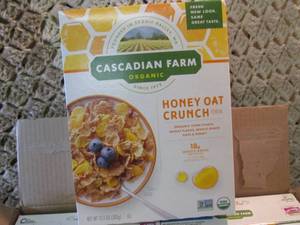 Case of 10 Boxes Organic Honey Oat ...