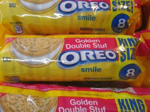 12 Packs Golden Double Stuf Oreo Co...