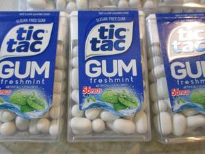 12 Packs of Tic Tac Freshmint Sugar...