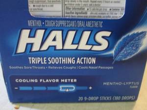 20 Packs of Mentho Lyptus Halls Bes...