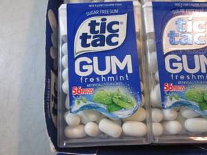 12 Packs of Tic Tac Freshmint Sugar...