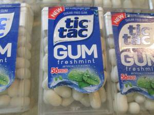 12 Packs of Tic Tac Freshmint Sugar...