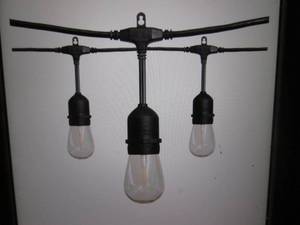 Lot of 2 24ft 12-Light Filament LED...