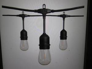 Lot of 2 24ft 12-Light Filament LED...