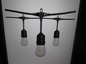 Lot of 2 24ft 12-Light Filament LED...