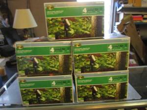 Lot of 5 LED Flood Lights Kit 4-Pac...