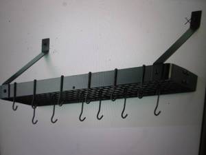 Oiled Bronze Wall Mount Bookshelf P...