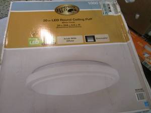Lot of 4 20 and 3 11 Led Ceiling ...