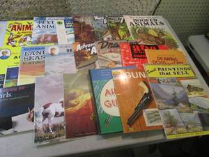 Lot of Vintage Painting Books  BS...