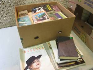 Box Full of Vintage Books  D-1...
