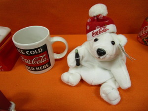 lot 72 image: Coca Cola Collectibles