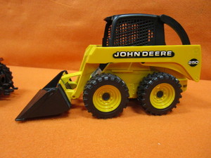 lot 102 image: 116th John Deer 250 Skid Steer 132nd Case IH 5120 Tractor