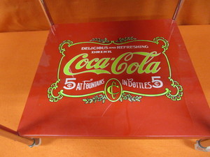 lot 162 image: Coca Cola Cart 19x17x31