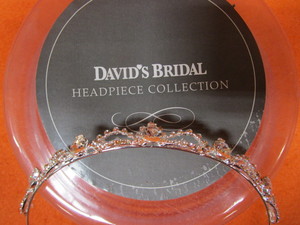 lot 196 image: (5) (New) Garters, Bridal Headpiece, Bling Straps