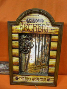 lot 199 image: (New) Archery Sign & Fishing Items